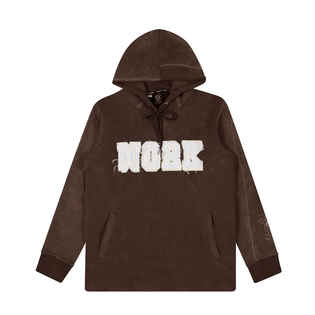 Brown "Work" Unisex Sweatsuit