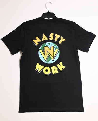 Nasty Work Black Logo T- Shirt